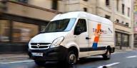 Fourgon de livraison RapidLivraison sur Lyon