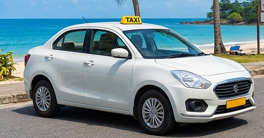 Maruti Dzire taxi for Andaman tours