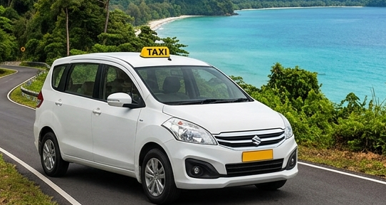 Maruti Ertiga family cab for island tours