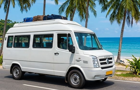 Tempo Traveler group cab for Andaman tourism